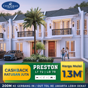 Perumahan Cibubur Jakarta timur citragran cibubur